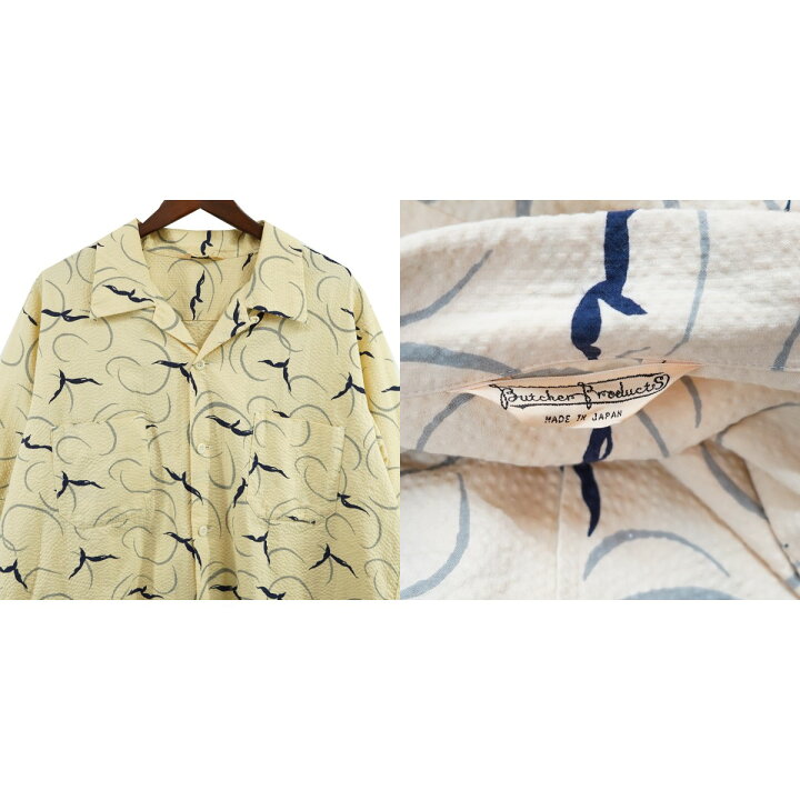 楽天市場】【中古】BUTCHER PRODUCTS22SS SEERSUCKER SPORTS SHIRT  