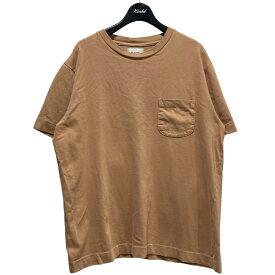 【中古】blurhms　ポケットTシャツ ブラウン 【220524】（ブラームス）