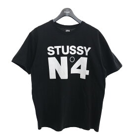 【中古】Stussy　プリントTシャツ ブラック サイズ：M 【230524】（ステューシー）