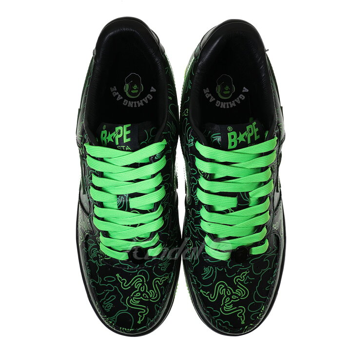中古】【店頭引取限定】BAPE X RAZER BAPESTAスニーカー