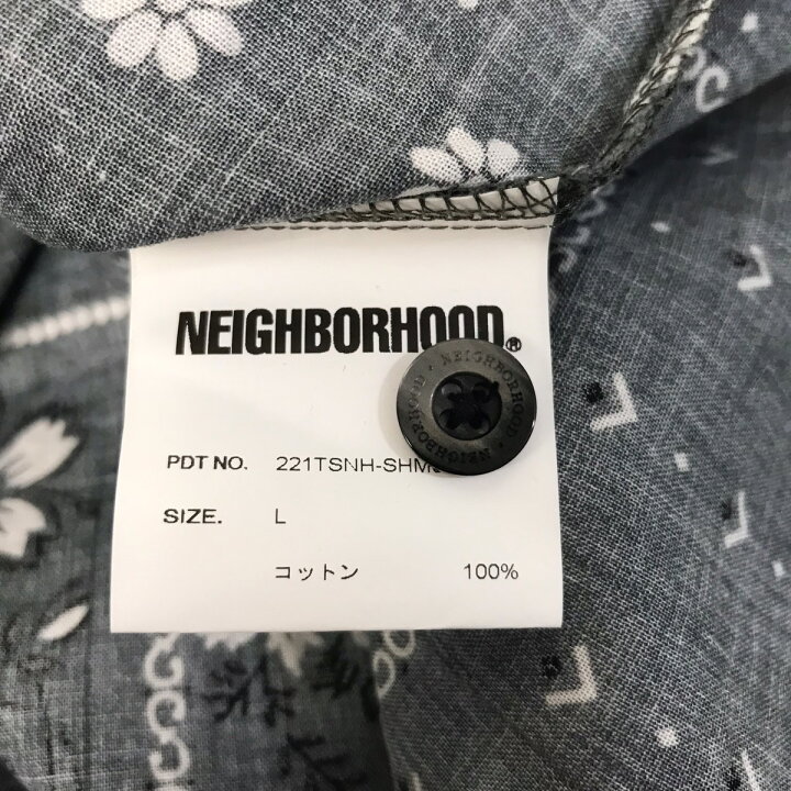 楽天市場】【中古】NEIGHBORHOOD 22SS BANDANA CHOPPED C-SHIRT SS 