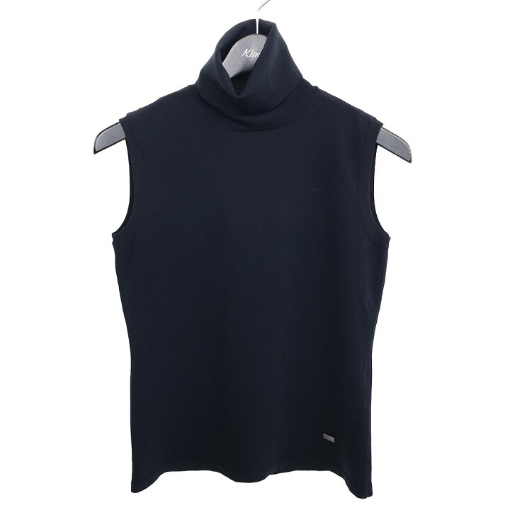 楽天市場】【中古】FOXEY ノースリーブタートルネックニット KNIT TOP 