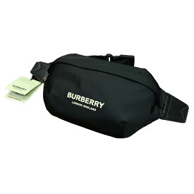 【中古】BURBERRY LONDON　ウエストバッグ ブラック 【230524】（バーバリーロンドン）