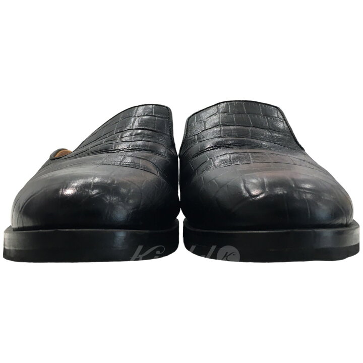 楽天市場】【中古】Hender Scheme「peak」黒子型押しレザーミュール 