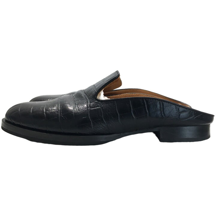 楽天市場】【中古】Hender Scheme「peak」黒子型押しレザーミュール 