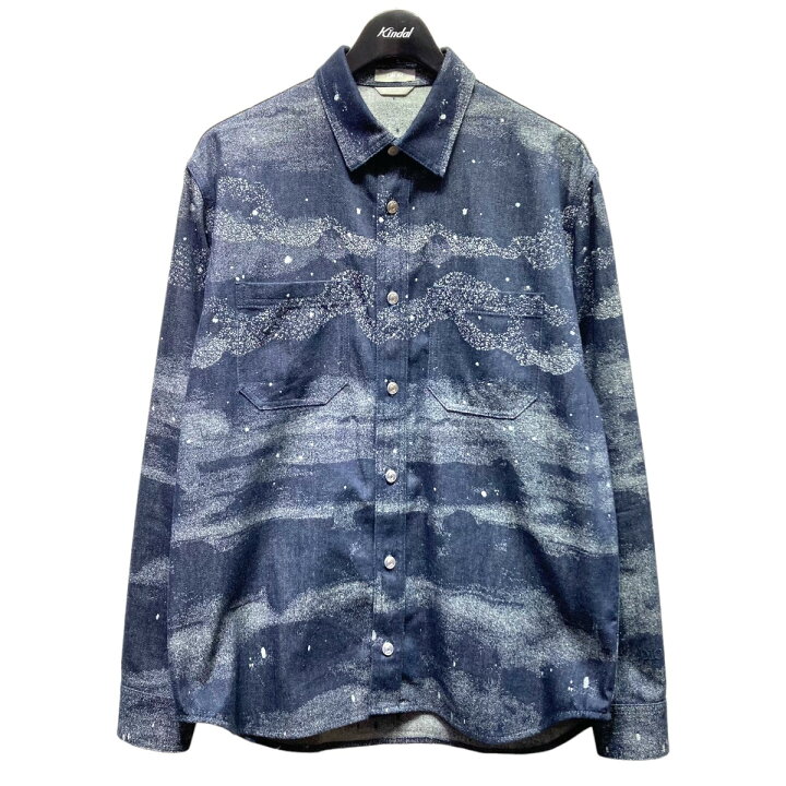 楽天市場】【中古】DIOR×PETER DOIGジャガード総柄シャツ 043D584F5338 