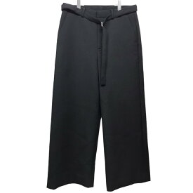 【中古】sacai　24SS「Suiting Bonding Pants」ベルテッドボンディングパンツ 24-03272M ブラック サイズ：3 【230524】（サカイ）