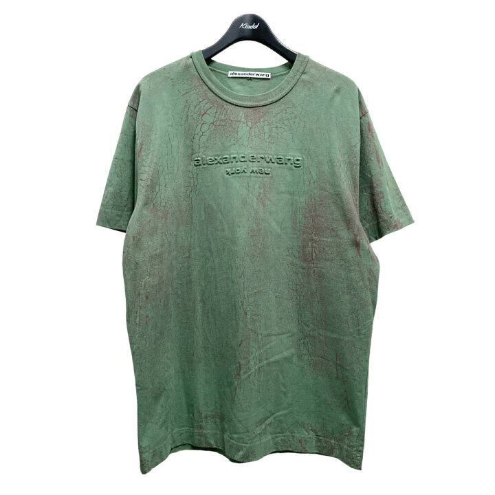楽天市場】【中古】ALEXANDER WANG 総柄Tシャツ UCC2231622 グリーン 