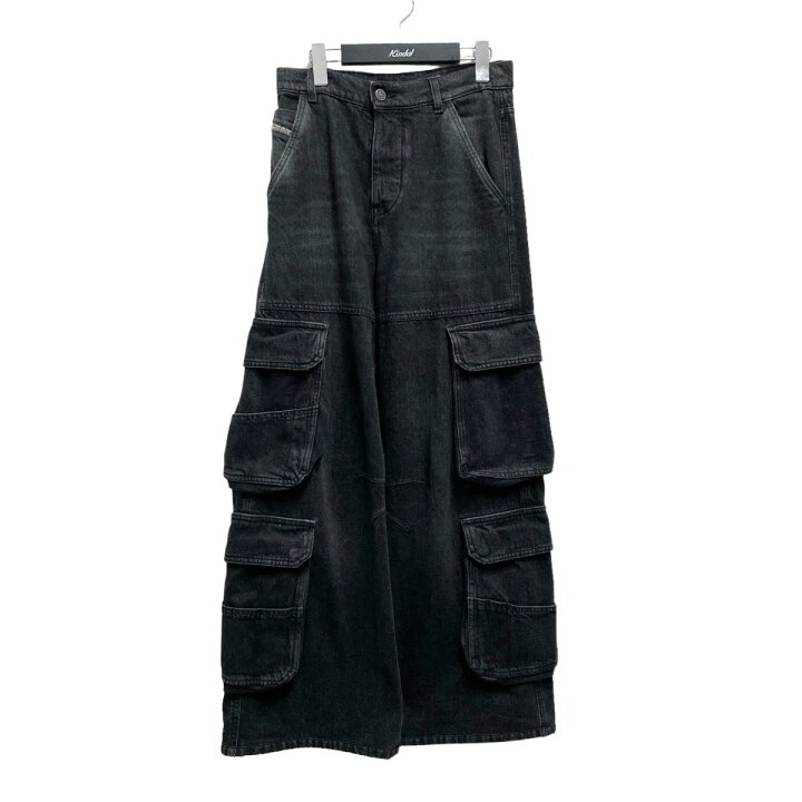 楽天市場】【中古】DIESEL D-Sire-Cargo-S デニムカーゴパンツ 0HLAA 
