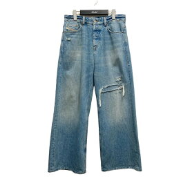 【中古】DIESEL　D-SIRE ルーズフィット デニムパンツ A06926 ブルー サイズ：24 【240524】（ディーゼル）