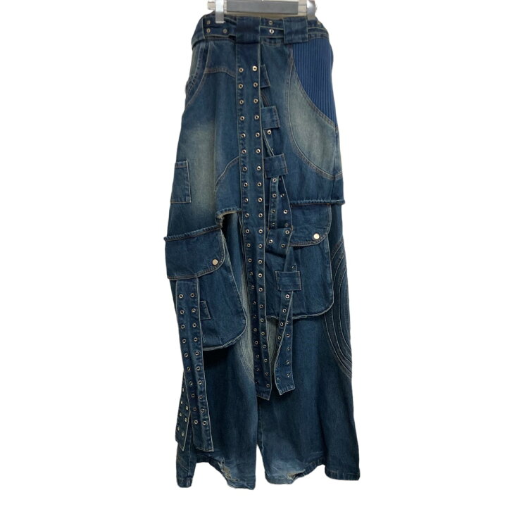 楽天市場】【中古】NO FAITH STUDIOS 「DOUBLE BELT LAYER DENIMS 