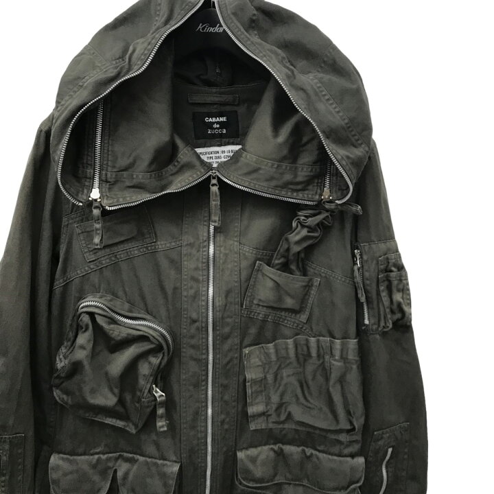 楽天市場】【中古】CABANE de ZUCCa パラシュートオールインワン  