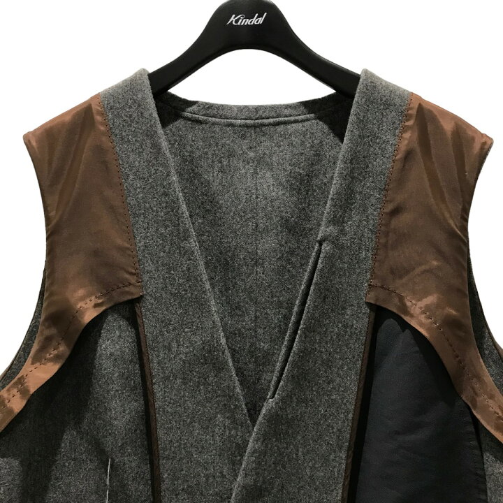 楽天市場】【中古】KOLOR 23AW インサイドアウトオーバージレ紺 ウール 