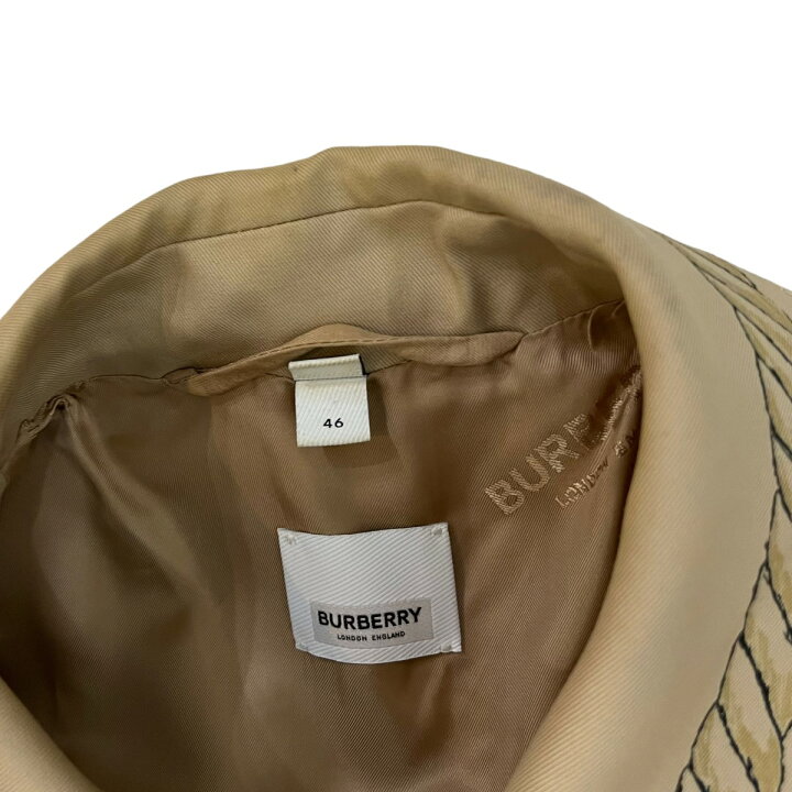 楽天市場】【中古】BURBERRY マリーンスケッチジップアップブルゾン 