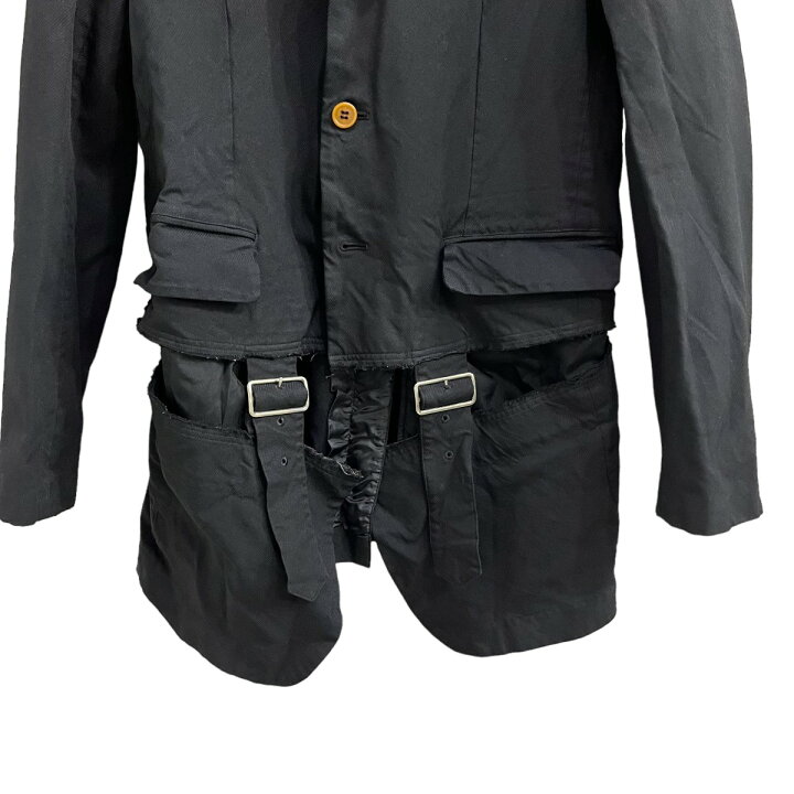 楽天市場】【中古】BLACK COMME des GARCONSポリ縮テーラード 