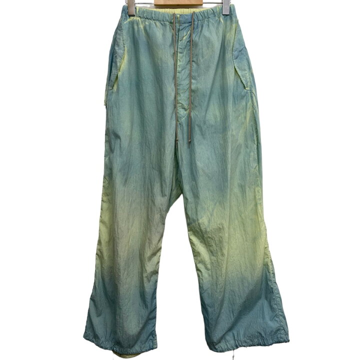 楽天市場】【中古】YOKE 23SS Spray Printed Military Wide Easy Pants 