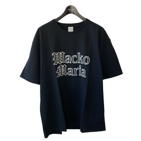 【中古】WACKO MARIA　WASHED HEAVY WEIGHT CREW NECK T-SHIRT 半袖カットソー 24SSE-WMT-WT01 ブラック サイズ：XL 【250524】（ワコマリア）