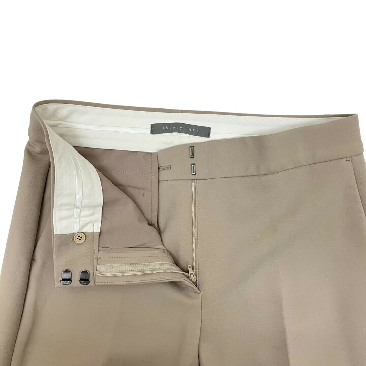 楽天市場】【中古】theory luxe パンツ 03-1106417 アイボリー サイズ  