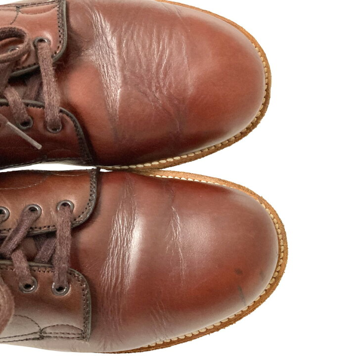楽天市場】【中古】ALDENSUPER CUSHION SOLE PLAIN TOE OX レザー 
