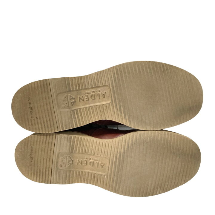 楽天市場】【中古】ALDENSUPER CUSHION SOLE PLAIN TOE OX レザー 