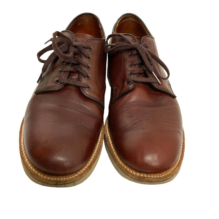 楽天市場】【中古】ALDENSUPER CUSHION SOLE PLAIN TOE OX レザー 