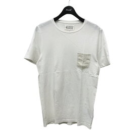 【中古】Maison Margiela　ポケットTシャツ S30GC0600 ホワイト サイズ：44 【250524】（メゾンマルジェラ）