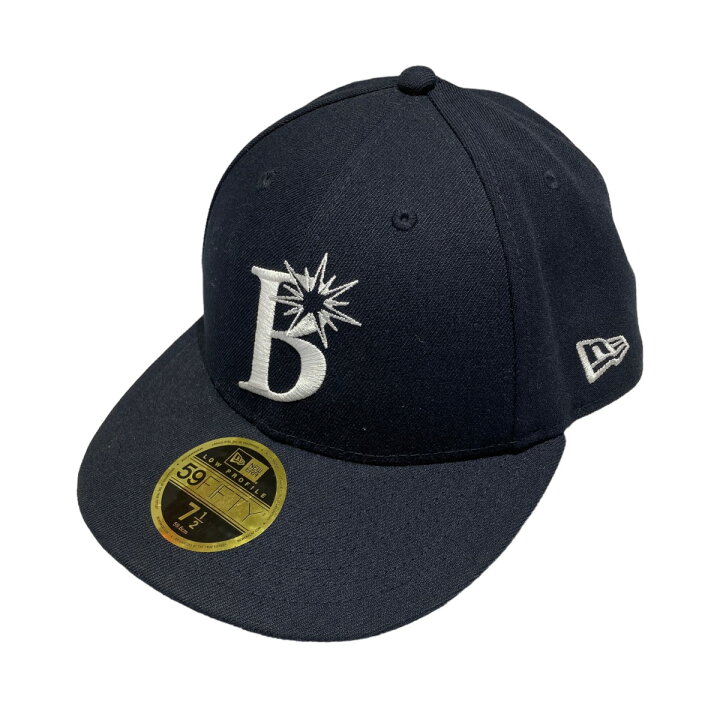 楽天市場】【中古】New Era×BoTT ロゴ刺繍キャップ ネイビー サイズ：7 