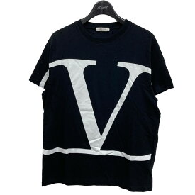 【中古】VALENTINO　Tシャツ ブラック サイズ：S 【250524】（ヴァレンチノ）