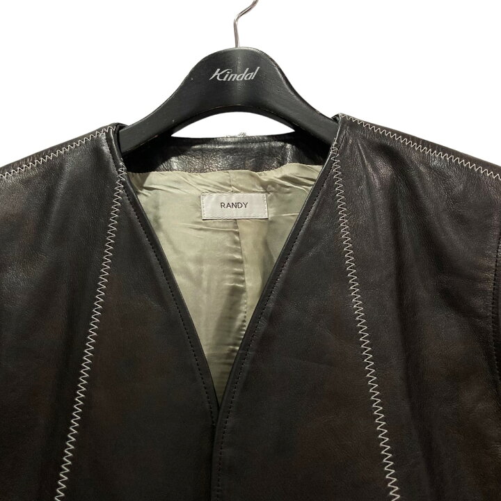 楽天市場】【中古】Randy21AW Bottle Joe レザーベスト 21AW-RSH05 