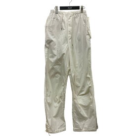 【中古】6(ROKU) BEAUTY＆YOUTH　SNOW PANTS イージーパンツ 8614-202-0504 オフホワイト サイズ：38 【250524】（ロクビューティアンドユース）