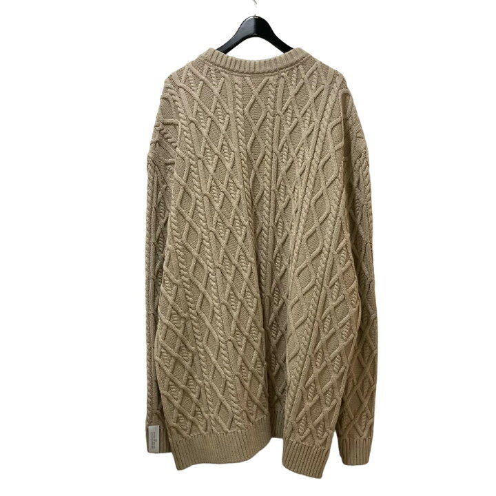 楽天市場】【中古】rokh×H＆M 2024SS ケーブルニット ベージュ サイズ 