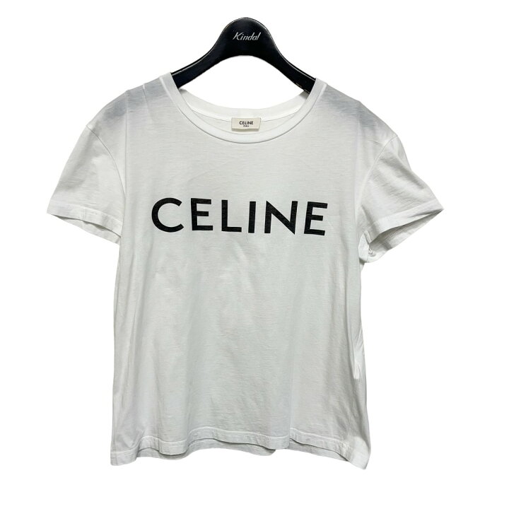 楽天市場】【中古】CELINE X237370E プリントTシャツ ホワイト サイズ  