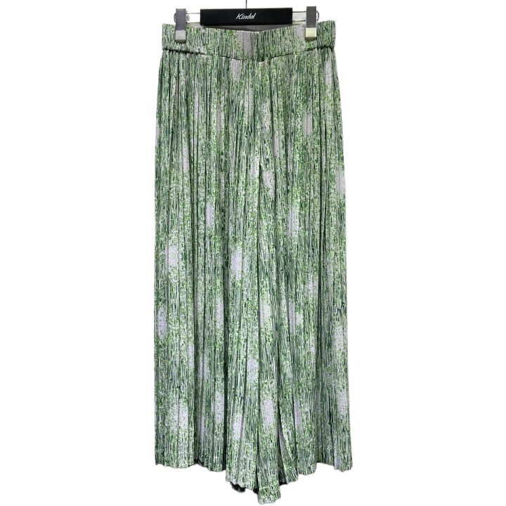 楽天市場】【中古】Henrik Vibskovプリーツ ワイドパンツ グリーン  
