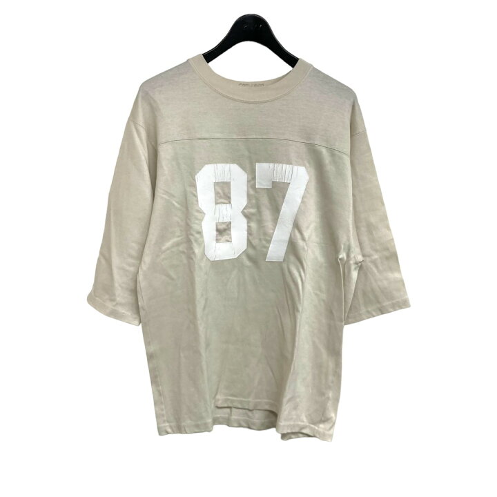 グッドグリーフCRACKED PRINT FOOTBALL TEE - 五分丈・七分丈