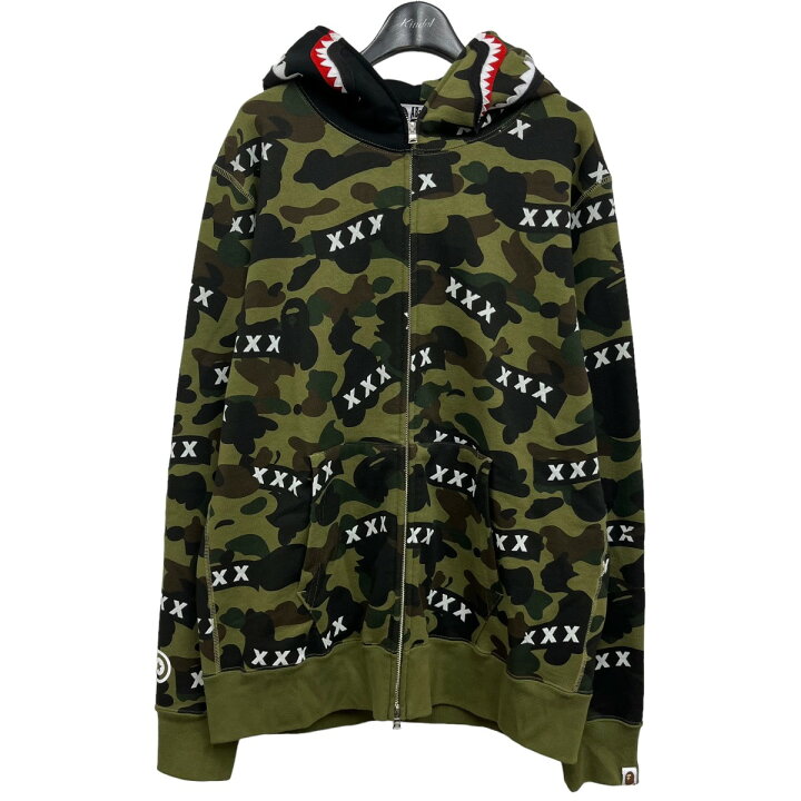 楽天市場】【中古】A BATHING APE×GOD SELECTION XXX SHARK FULL ZIP 