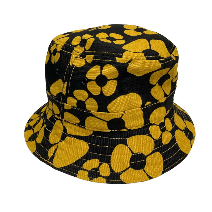 楽天市場】【中古】MARNI×CarHartt バケットハット イエロー×ブラック 