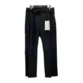 【中古】sacai　Suiting Pants サイドラインスラックス ブラック サイズ：2 【260524】（サカイ）