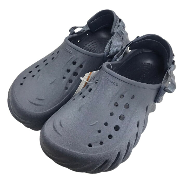 楽天市場】【中古】crocs 「ECHO CLOG」エコークロッグサンダル グレー 