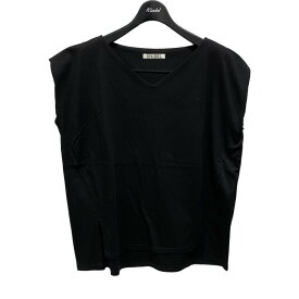 【中古】Snidel　フレアスリーブTシャツ SWCT203146 ブラック サイズ：Free 【260524】（スナイデル）