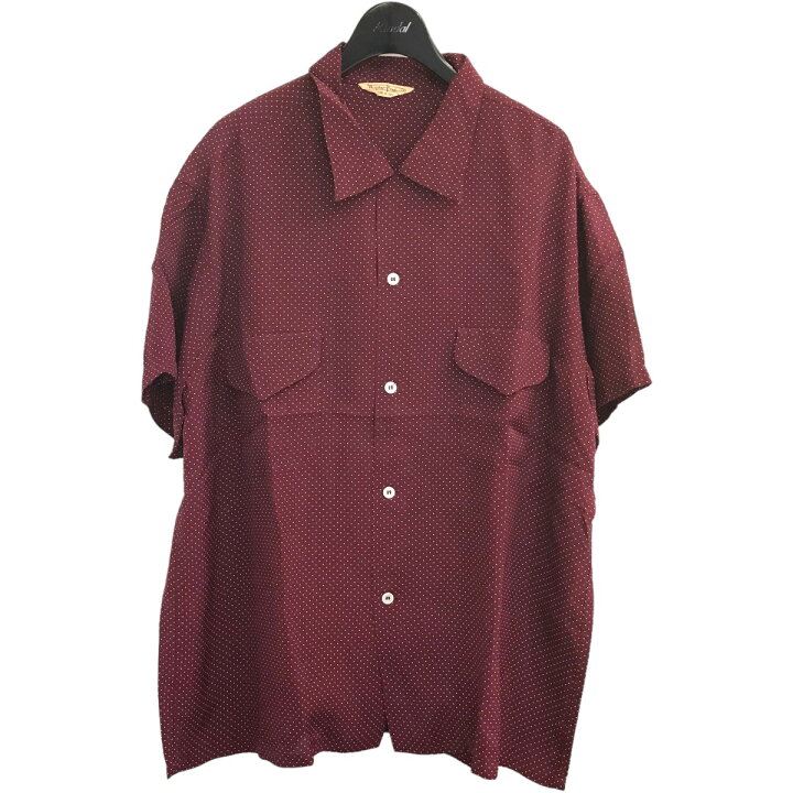 楽天市場】【中古】BUTCHER PRODUCTSドット半袖オープンカラーシャツ 