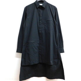 【中古】Y-3　CLASSIC SHIRT レギュラーカラーロングシャツ ブラック サイズ：XS 【270524】（ワイスリー）