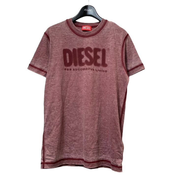 楽天市場】【中古】DIESEL T-DIEGOR-L1 Tシャツ A10993 バーガンディー 