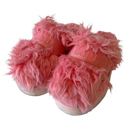 【中古】UGG　W FlUFF MOMMA SUGAR SLIDE ショッキングピンク サイズ：22 【280524】（アグ）