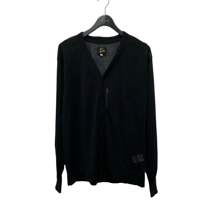 楽天市場】【中古】Needles カーディガン MR325 ブラック サイズ：M 