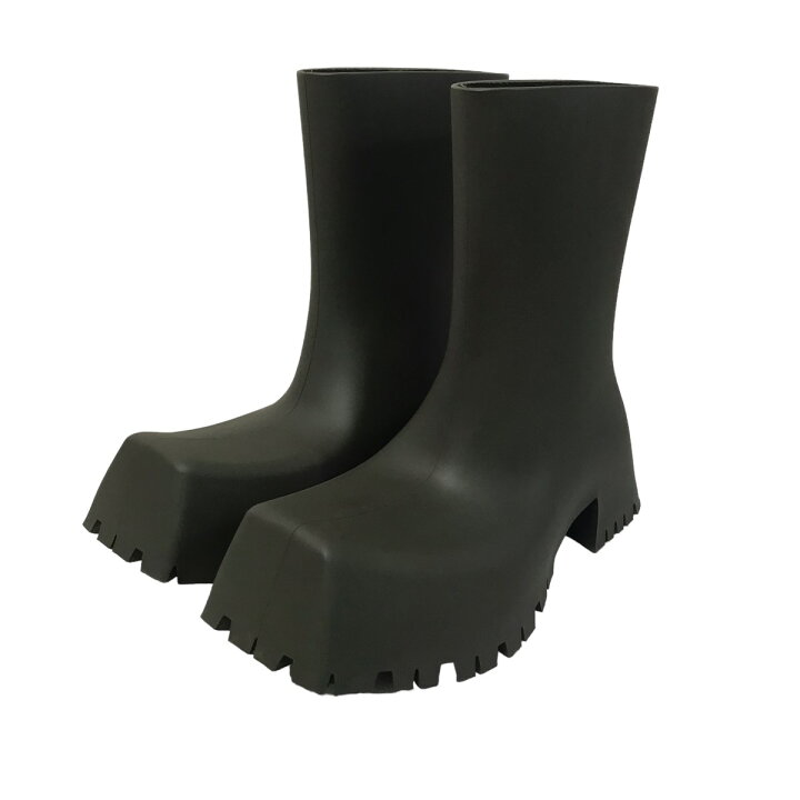 楽天市場】【中古】BALENCIAGA22SS TROOPER RUBBER BOOT トルーパー 
