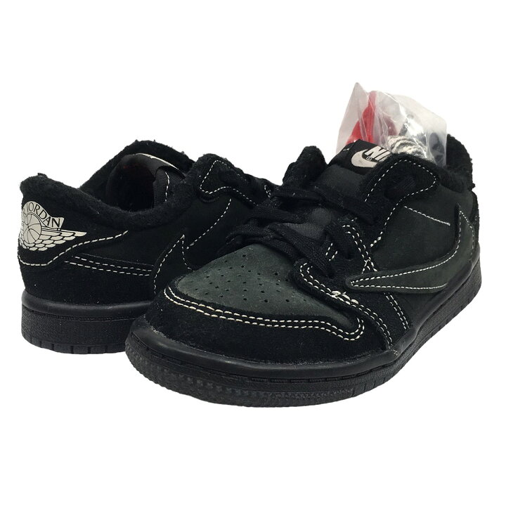 楽天市場】【中古】Travis Scott × Nike TDAir Jordan 1 Low OG Black 