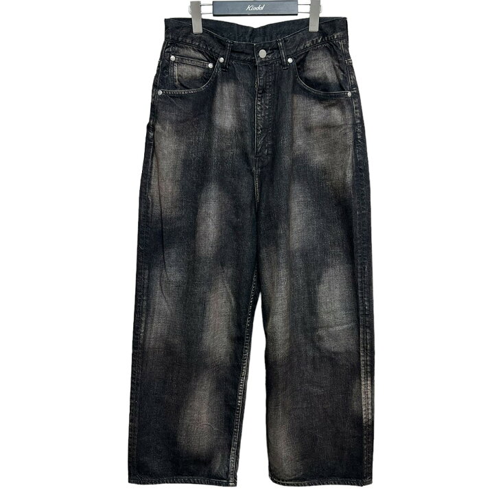 楽天市場】【中古】ANCELLM 24SS AGING WIDE DENIM PANTS エイジング  
