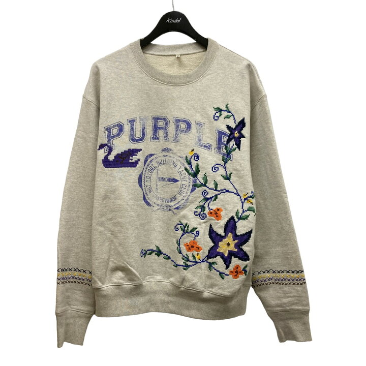 楽天市場】【中古】KHOKI 24SS Cross-stitch sweat shirt Oatmeal 