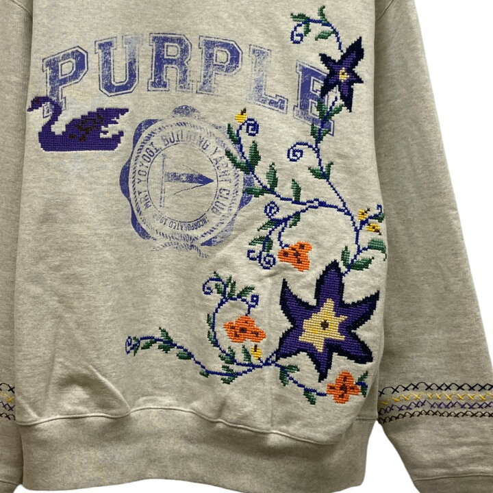 楽天市場】【中古】KHOKI 24SS Cross-stitch sweat shirt Oatmeal 