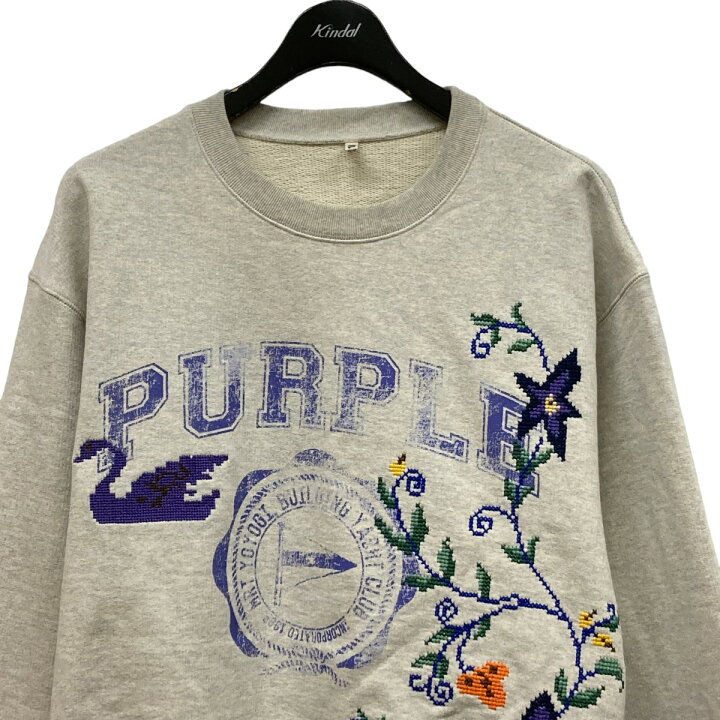 楽天市場】【中古】KHOKI 24SS Cross-stitch sweat shirt Oatmeal 